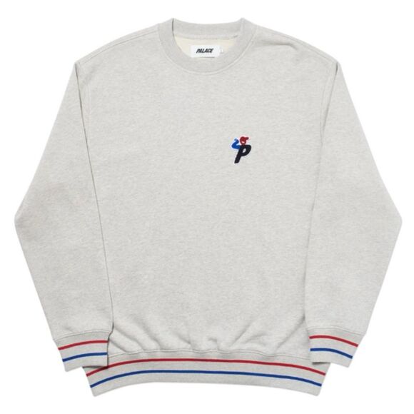 Palace Bunning Man Crewneck Sweatshirt Men’s Sz M - Picture 1 of 5